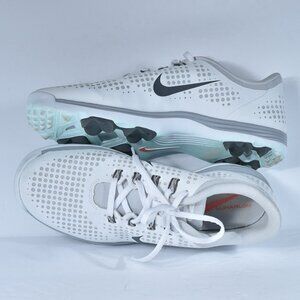 Nike Lunarlon Empress White Golf Shoes size 8